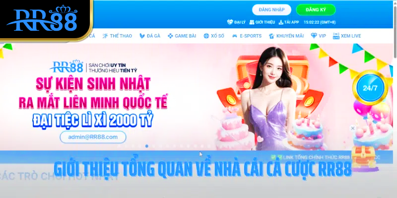 Giới thiệu tổng quan về nhà cái cá cược RR88