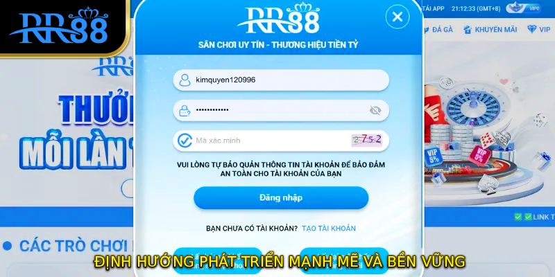 Định hướng phát triển mạnh mẽ và bền vững